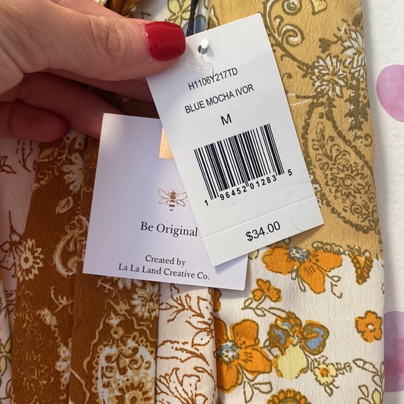 Originality Girls Paisley Wrap Skort Size M NWT - Picture 3 of 7